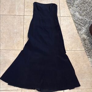 Nicole Miller Black Strapless Gown for Weddings